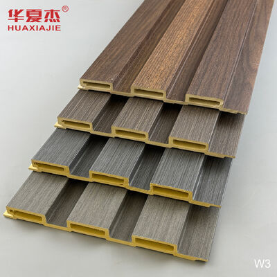 Qualità Moisture-Proof WPC Fluted Wall Panel with Customizable Length and Elegant Fluted Design for Modern Wall Decoration Fabbrica