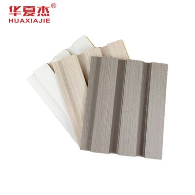 Qualità Pannello murale moderno in composito di legno-plastica riciclabile ed ecologico, materiale di superficie murale durevole ed ecologico Fabbrica