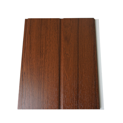 Prezzo buono il pannello di parete del PVC di larghezza di 250mm ha laminato il legno per colorare la prova a prova di fuoco dell'acqua in linea