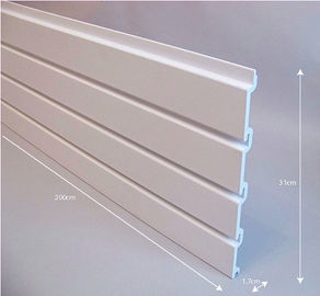 Prezzo buono Stoccaggio di plastica bianco dei pannelli di parete del garage della stecca con i ganci della parete della stecca in linea
