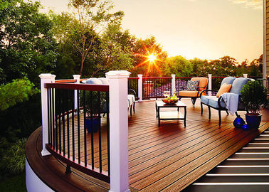 Prezzo buono Forte WPC pavimento composito di Decking della luce di Decking della pavimentazione all'aperto in linea
