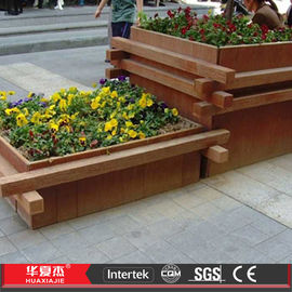 Prezzo buono Contenitore decorativo di fiore di Decking composito di plastica di legno di WPC per all'aperto in linea