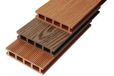 Prezzo buono Forti bordi di piattaforma della cavità WPC/Decking compositi pavimentazione del legname in linea