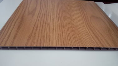 Prezzo buono Pannelli di parete falsi di plastica laminati di UPvc con grano di legno in linea