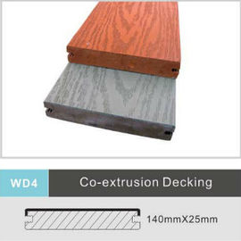 Prezzo buono Decking composito della schiuma WPC che pavimenta i bordi di pavimentazione uv di resistenza di 25mm x di 140mm in linea