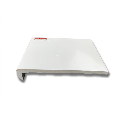 Larghezza di plastica di Upvc 200mm di colore del PVC del davanzale solido liscio bianco della finestra